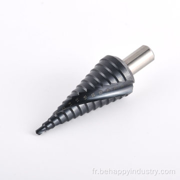 HSS SPIRAL GROOVE STEP BIT